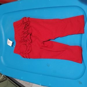 Girl's Ruffle Bottom Leggings